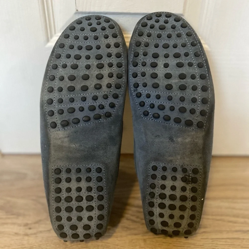 Tods blue suede
